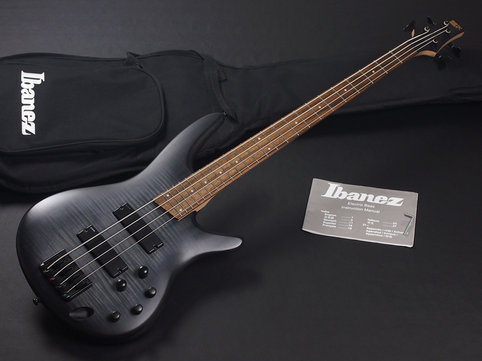 Ibanez SR4FMBLTD Transparaent Gray Flat 税込販売価格 ¥52,000