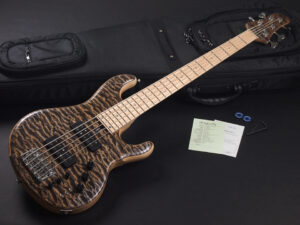 SJ カスタム d-fly CJ MIJ Made In Japan 日本製 Black Smoker Sugi Sadowsky Warwick ESP Lakland キルト 杢目