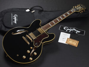 シェラトン EB BLK BK Black エボニー ブラック 黒 リビエラ ES-335 ES-355 ES-345 BB King Lucille ルシール キング Blues セミアコ 中古品