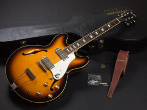 エピフォン John Lennon George Harrison gibson made in japan 日本製 エリート エリーテスト カジノ Elitist Vintage sunburst