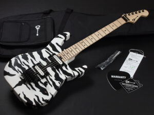 jackson EVH Kramer ESP Schecter Dinky 白 タイガー tiger George Lynch アーティストモデル signature