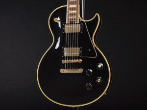 Les Paul Custom CTM レスポール カスタム BK BLK 黒 ブラック EB Ebony EG EGC 日本製 Made in Japan ジャパン fujigen 富士弦 フジゲン