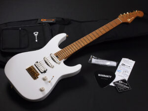 Jackson Kramer ESP Ibanez Schecter AZ RG Snapper EX SD 白 ホワイト Gold ゴールド ローステッド Roasted