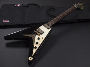 Bacchus バッカス Brian ブライアン Flying v フライング 1958 1959 58 59 EB Ebony 黒 BLK BK Epiphone エピフォン Burny Greco