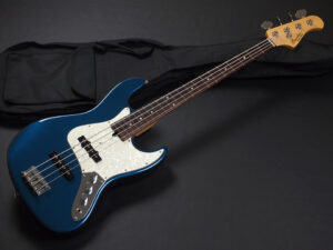 ジャズベース Global series woodline w-line ウッドライン fender jazz Bass JB62 初心者 入門 子供 女子 ビギナー Lake Placid Blue