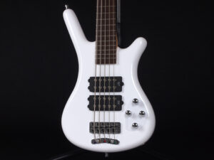 コルベット HH アクティブ spector thumb fortless streamer ibanez SR 初心者 入門 小型 女子 女性 子供 5弦 5st White High Polish