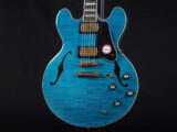 エクセルバート standard es-335 semi Hollow FGN Fujigen made in 日本製 momose Deviser Aquamarine Blue 青 ブルー アクア