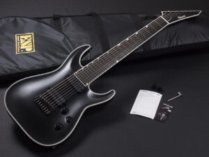 ESP Horizon Isao Snapper 8 Schecter strandberg kiesel 多弦 abasi animal 黒 艶消し マット