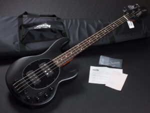 ミュージックマン スタリーン スティングレイ Stingray S.U.B EX active ray4 ステルス ブラック L2500 黒 5弦 5strings 5st satin BK BLK