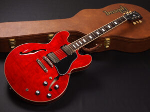 ES335 60s CH RED チェリー レッド 赤 Memphis メンフィス Nashville Custom shop 1958 1959 1963 1964 Dot Block 63 64