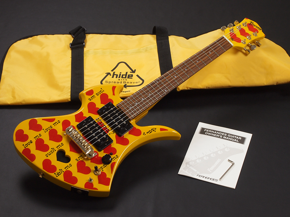 Burny Yellow Heart Jr. YH-JR【hide Signature Model】 ソニックス 