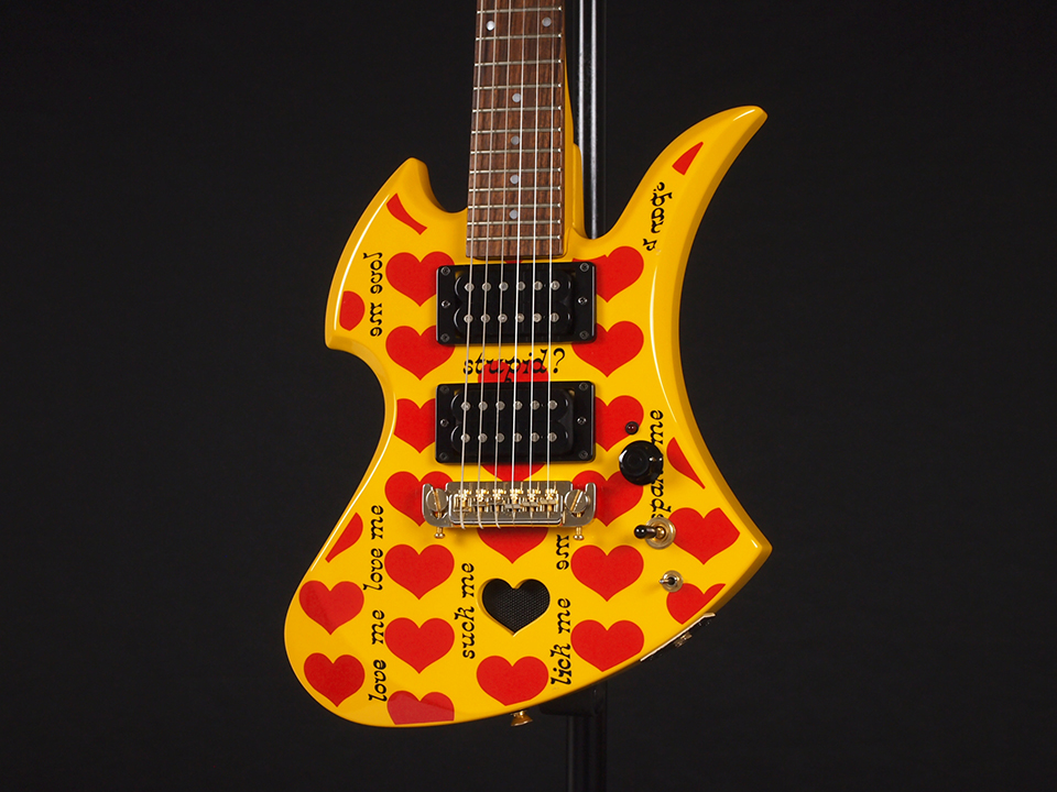 Burny Yellow Heart Jr. YH-JR【hide Signature Model】 ソニックス