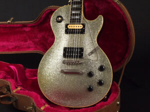 スパークル ラメ kiss ギブソン レスポール カスタムショップ CS rare Metallic メタリック シルバー 銀 USA Custom スタンダード