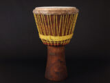 djembe jembe jenbe yembe sanbanyi DunDun トライバルビート カンバラ コートジボワール ジュンジュン　ジャンベ くり抜き　木製　ヤギ皮　ケンケニ　サンバン　ジュンジュン　バチ　ベル