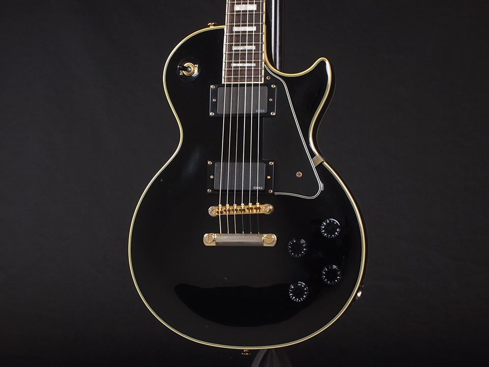 Epiphone Les Paul Custom Ebony w/EMG ソニックス特価 ￥59,800- 中古 ...