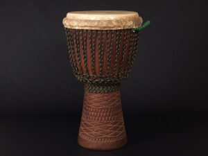 djembe jembe jenbe yembe sanbanyi DunDun トライバルビート カンバラ コートジボワール ジュンジュン　ジャンベ くり抜き　木製　ヤギ皮　ケンケニ　サンバン　ジュンジュン　バチ　ベル