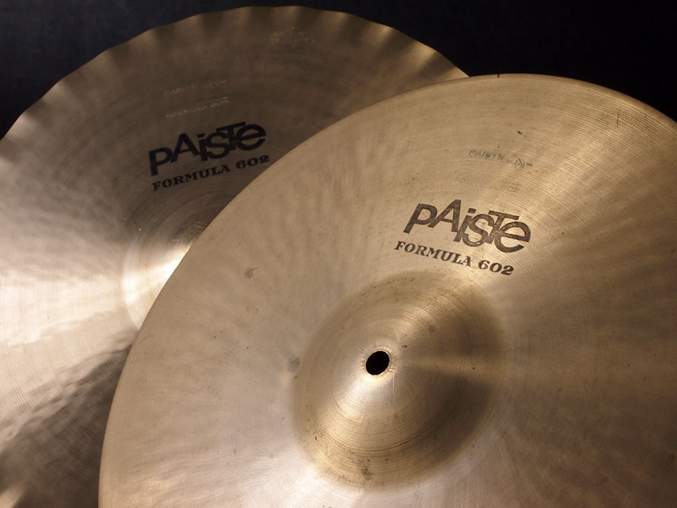 Paiste 1974 Formula 602 Sound Edge Hi-Hat 14″ 914g&1034g 