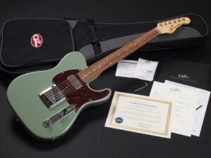 フラートン デラックス テレキャスター アサット クラシック Leo Fender telecaster made in USA 抹茶 緑 グリーン Tea japan tribute ブルースボーイ