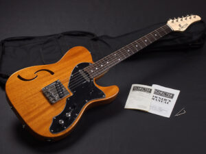 telecaster thinline Edwards fender squier traditional hybrid シェクター 入門 初心者 テレキャスター TL limited 限定 ナチュラル 木目