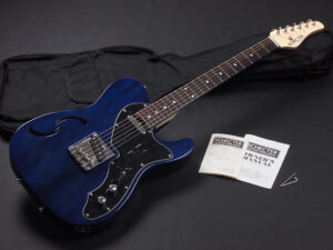 telecaster thinline Edwards fender squier traditional hybrid シェクター 入門 初心者 テレキャスター TL limited 限定 青 ブルー