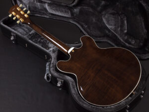 エクセルバート standard es-335 semi Hollow FGN Fujigen made in 日本製 momose Deviser Trans Black Brown ブラウン 茶色