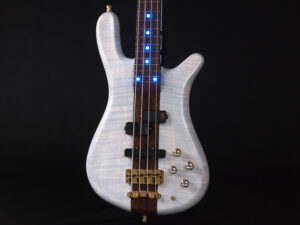 Spector Streamer Corvette Thumb Custom Shop Master Build NS EURO Rock ワーウィック active アクティブ custom led