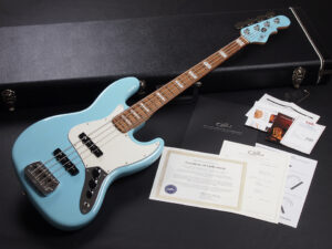 フラートン デラックス DLX ヒマラヤン Jazz bass Daphne ダフネ Sonic Blue ソニック ブルー Fender American Professional Standard 青 水色