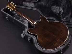 エクセルバート standard es-335 semi Hollow FGN Fujigen made in 日本製 momose Deviser Trans Black Brown ブラウン 茶色