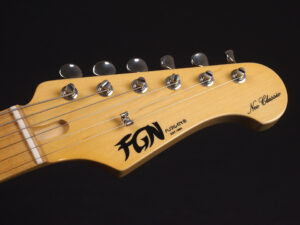 Fujigen (FgN) 富士弦 fgn history coolz ヒストリー bacchus バッカス tokai フェンダーFender Stratcaster ストラトキャスター 日本製