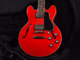 セミアコ Jazz Blues nashville memphis CS ES-335 女性 女子 thin body 小型 Small スモール 60s Dot 赤 red チェリー CH ジャズ