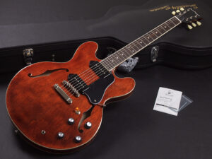 エクセルバート standard es-330 セミアコ Fujigen made in japan momose HEADWAY ES-335 casino P-90 カジノ ABR Brown 茶