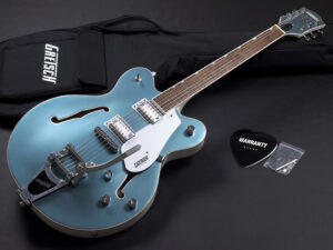 Duo Silver FT デュオ シルバー ジェット 6128 6134 エレクトロマチック Bigsby 限定 Limied Edition プラチナム Blue Ice 水色 アイス ブルー 青