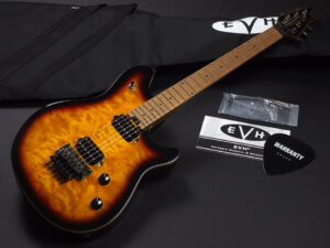 ヴァンヘイレン エディ Edward Van Halen Eddie PEAVEY Musicman Axis 5150 フランケン ウルフギャング Kramer クレーマー