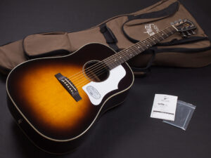 エレアコ momose Guild DS-240 Epiphone AJ45 Gibson J-45 Vintage sunburst VS 日本製 HJ-V115ASE OSAMURAISAN II