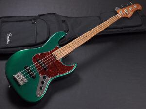 WJB 4 JB jazz bass 60s traditional roasted ローステッド Green Metallic グリーン 緑 初心者 入門 ビギナー 女子 女性 子供 ジャズベース