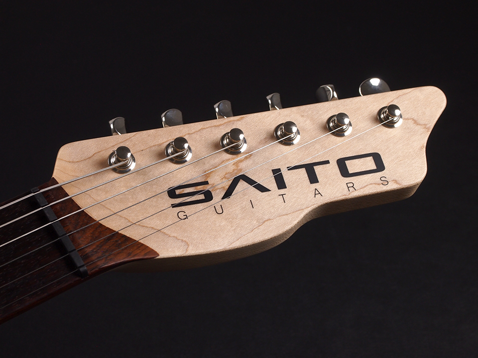SAITO GUITARS S622 JMC Trans Black ソニックス特価 ￥238,000