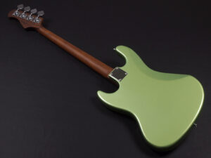 WJB 4 JB jazz bass フレンチ french roasted ローステッド Green Metallic グリーン 緑 初心者 入門 ビギナー 女子 女性 子供 ジャズベース