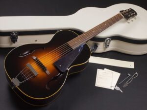 ロッキンチェアー Gibson Archtop アーチトップ フルアコ アコースティック small スモール ピックギター Pick guitar Blues ブルース Jazz ジャズ Old