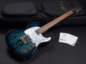 Fujigen Sugi bacchus Freedom Telecaster テレキャスター 栃 日本製 Limited 限定 Headway 青 ブルー バースト deviser 百瀬 TL