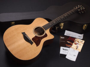 タイラー シダー セダー Ceder 杉 V-クラス 414ce 314ce 524ce 324ce mahogany GA GC エレアコ made in USA アメリカ製 522ce 512ce