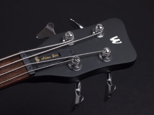 アコベ ロックベース アコースティック ベース 薄型 シンライン エイリアン ブラック 黒 Black 艶消し Fender Kingman CB-60SCE Bass アウトレット Outlet