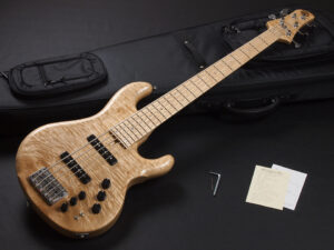 SJ カスタム d-fly CJ MIJ Made In Japan 日本製 Black Smoker Sugi Sadowsky Warwick ESP Lakland キルト 杢目