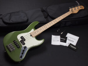 Fender MIJ NYC Atelier Z Warwick ML TYO Bacchus Ibanez 入門 初心者 ビギナー 緑 グリーン 女子 女性 アトリエ アクティブ active PJ