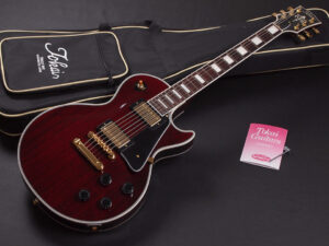 レスポール Les Paul Cutsom CTM 東海楽器 japan ジャパン 日本製 57 LS142S LC254S Ebony EB Wine Red ワインレッド 赤 オールマホガニー