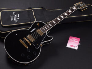 レスポール Les Paul Cutsom CTM 東海楽器 japan ジャパン 日本製 57 LS142S LC254S Ebony Black BLK ブラック EB Beauty