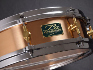 CANOPUS ピッコロ ブロンズ スネアドラム 14″x4″ BZ-1440 ソニックス