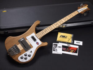 ビートルズ BEATLES Paul McCartney ポールマッカートニー クリス スクワイヤ motorhead lemmy 4001s 4003s Brown ウォルナット Dot USA