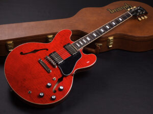 ES335 60s CH RED チェリー レッド 赤 Memphis メンフィス Nashville Custom shop 1958 1959 1963 1964 Dot Block 63 64