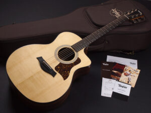 タイラー 114ce 414ce 314ce 2020 ローズウッド DLX deluxe エレアコ electric acoustic ES2 初心者 入門 プラス RW ローズ + koa 224