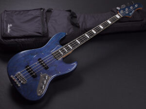 BLU/OIL ハンドメイド シリーズ momose モモセ standard WL4 WL-434 417 jazz Bass 日本製 made in japan ジャズベース 青 ブルー オイル